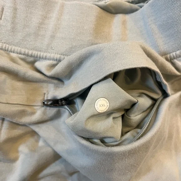 Lululemon Men's City Sweat Jogger Pants Silver Blue Size‎ XXL EUC - Picture 5 of 7